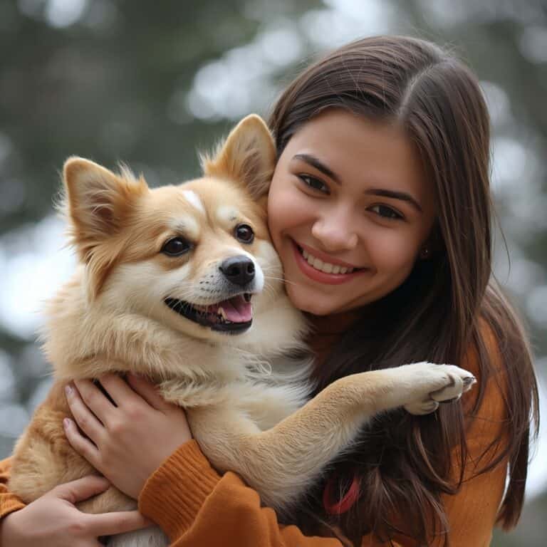 senior-hond-met grijze snuit die rustig wordt geaaid-comfort-seniorhonden.jpg